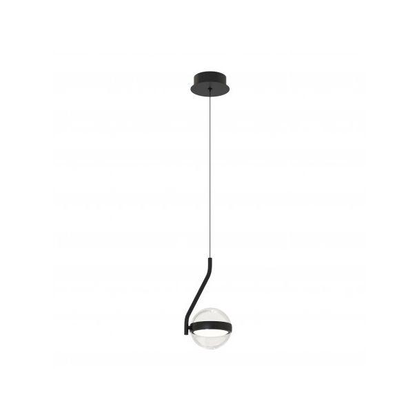 AZZARDO AZ7196 ASTRID 1 PENDANT BK
