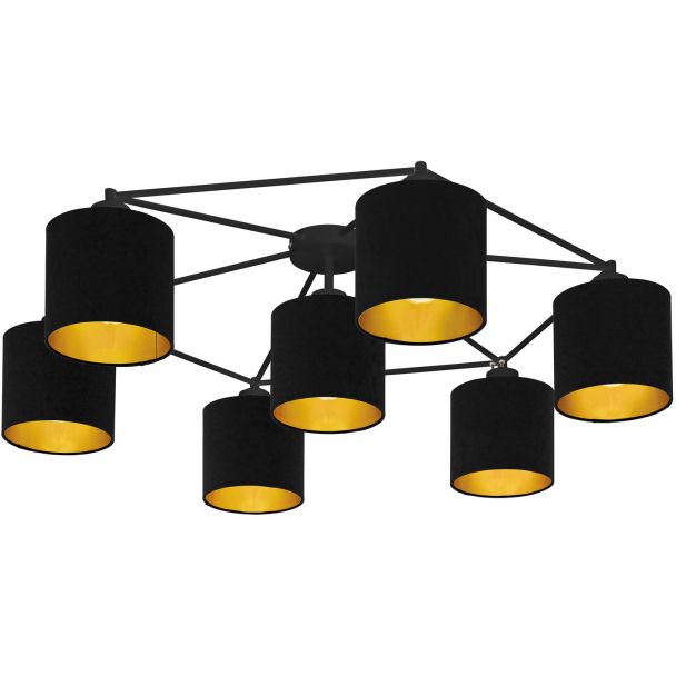 EGLO 97895 DL/7 E27 SCHWARZ/SCHWARZ-GOLD STAITI