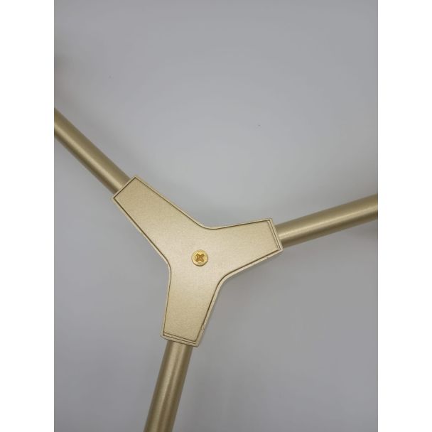 Step into Design ST-1232-6 GOLD transparent Lampa wisząca MODERN ORCHID-6 złoto transparentna 130 cm