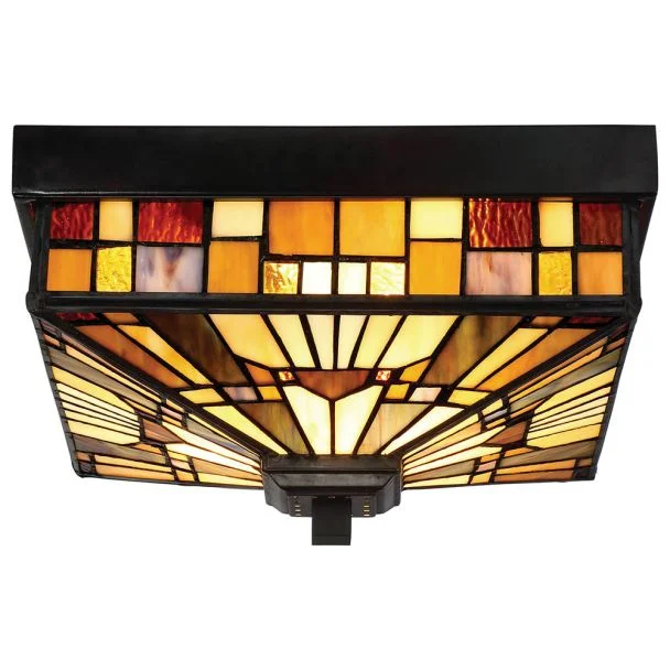ELSTEAD Inglenook Outdoor QZ-INGLENOOK-F Inglenook 2 Light Outdoor Flush Mount
