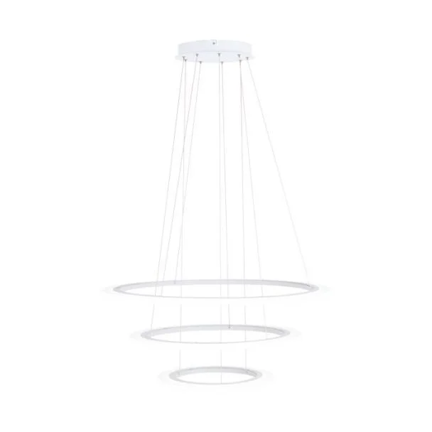 EGLO 39274 LAMPA PENAFORTE OPRAWA WISZĄCA LED-HL Ø790 3 RINGE WEISS PENAFORTE