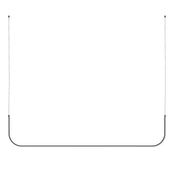 Step into Design MP0095-2 Lampa wisząca MINIMA-2 led czarna 80 cm