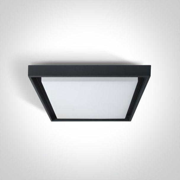 ONE LIGHT 67384A/AN/W Pasio plafon antracyt LED 3000K 30W IP54