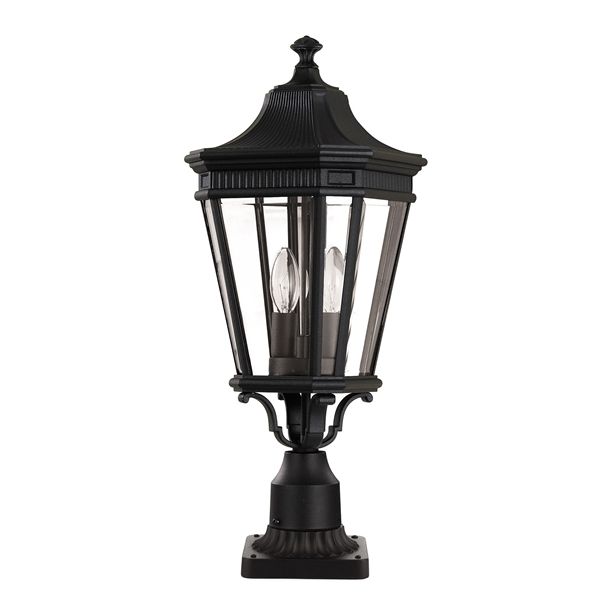 ELSTEAD COTSWOLD LANE FE/COTSLN3/M BK Medium Pedestal Lantern