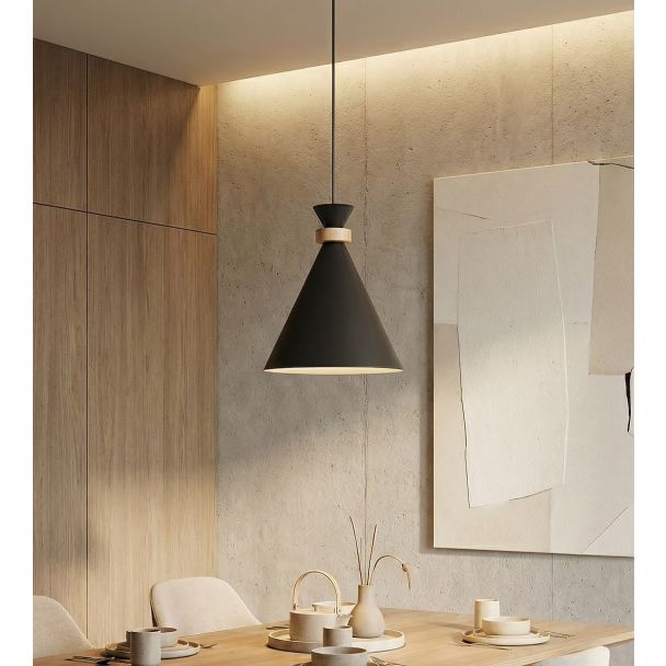 EMIBIG 1682/1 ZERO 1 BLACK LAMPA WISZĄCA