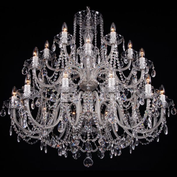 ECRYSTAL ZYR-24 Crystal-XLS (silver metal)