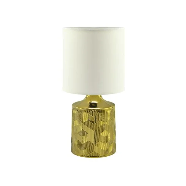 IDEUS 3786 LINDA E14 GOLD/WHITE