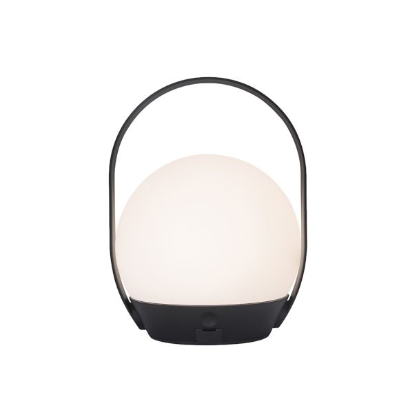 LUTEC CARDI 6501702330 lampa zewnętrzna przenośna czarny