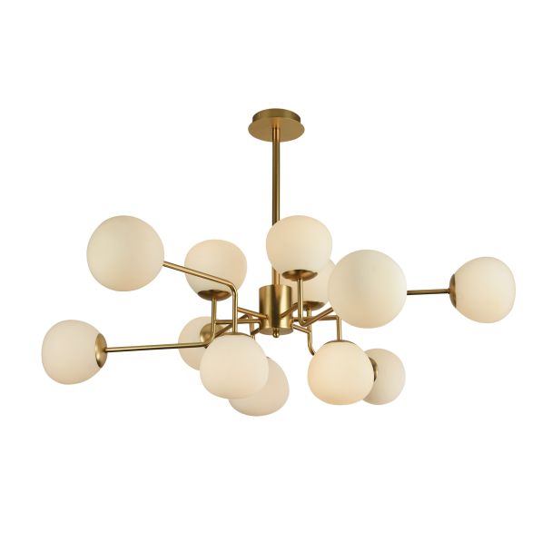 MAYTONI MOD221-PL-12-G Modern Erich Chandelier Brass