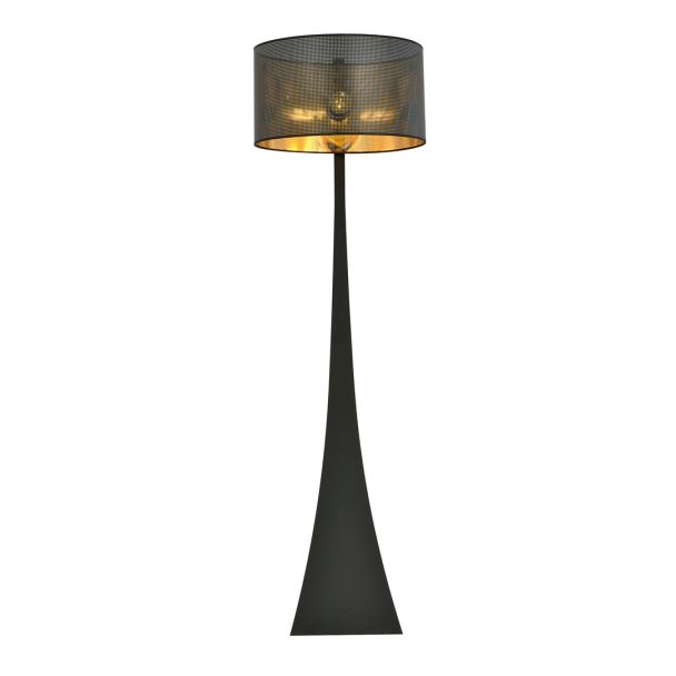 EMIBIG 1156/LP1 LAMPA PODŁOGOWA ESTRELLA LP1 BLACK/GOLD