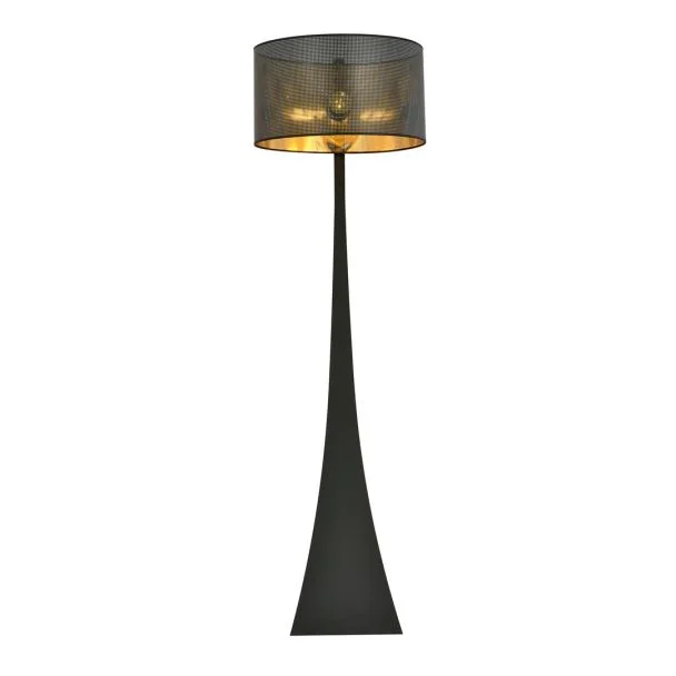EMIBIG 1156/LP1 LAMPA PODŁOGOWA ESTRELLA LP1 BLACK/GOLD