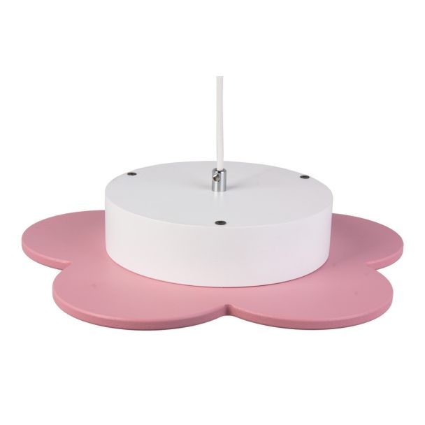 Hellux 9550122 Lampa Fiore LED zwis różowy