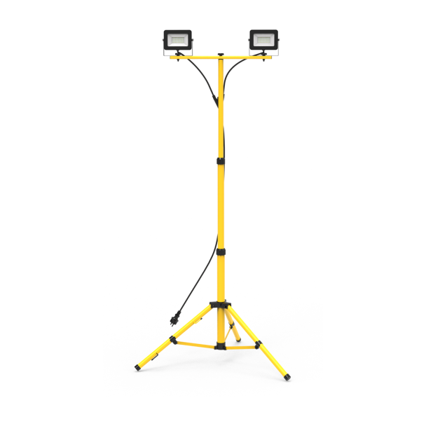 MILAGRO EKNS0454 Naświetlacz Led na Statywie Bobby 2x30W 4000K