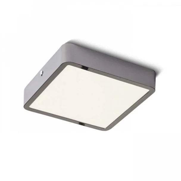 RENDL R12811 HUE SQ 17 sufitowa czarny chrom 230V LED 18W 3000K