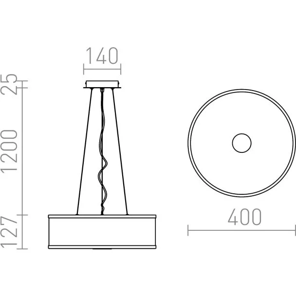 RENDL R10522 CASSABLANCA 40 ścienna chrom 230V 2GX13 22+40W