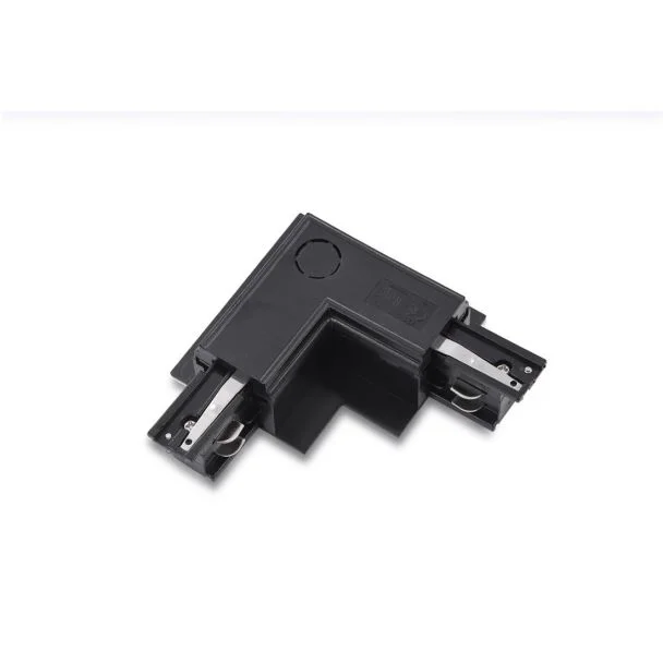 AZZARDO AZ4298 TRACK 3LINE L CONNECTOR RIGHT GIPS BK TECHNICAL TRACK BLACK łącznik podtynkowy 3-fazowy