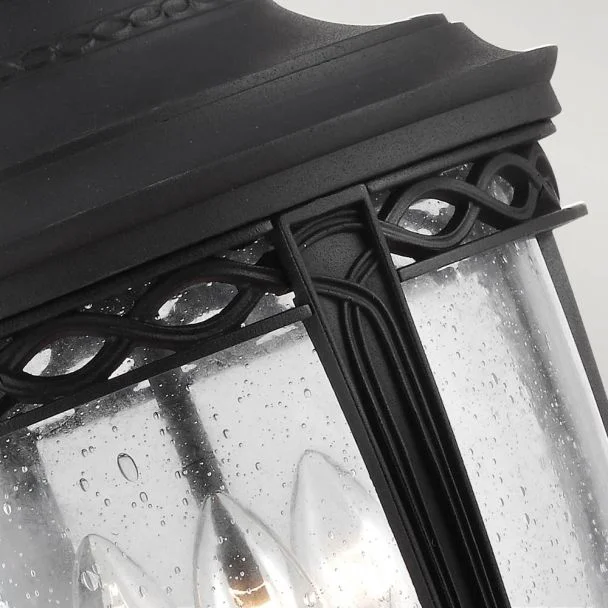 ELSTEAD ENGLISH BRIDLE FE/EB8/L BLK 3Lt Large Chain Lantern