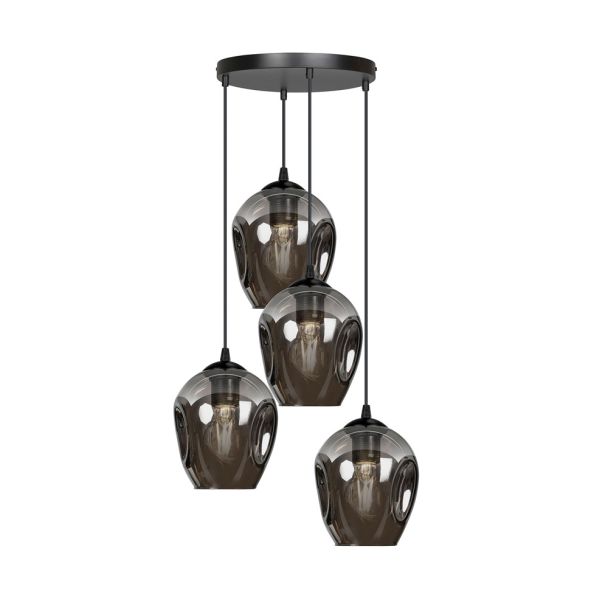 EMIBIG 680/4PREM LAMPA WISZĄCA ISTAR 4 BL PREMIUM GRAFIT