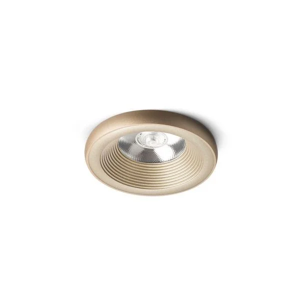 RENDL R13229 SHARM PLUS wpuszczana perłowo-złota 230V LED 10W 24° 3000K