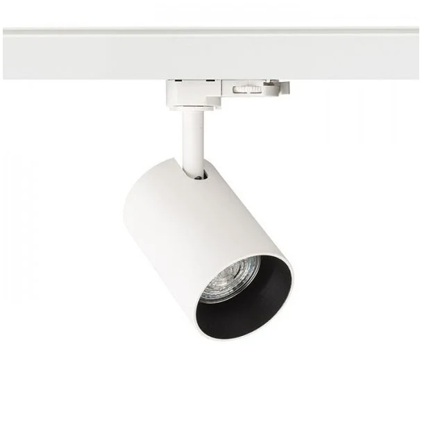RENDL R13499 CONNOR do szyny 3-faz biała/czarna 230V LED GU10 10W oprawa 3-fazowy