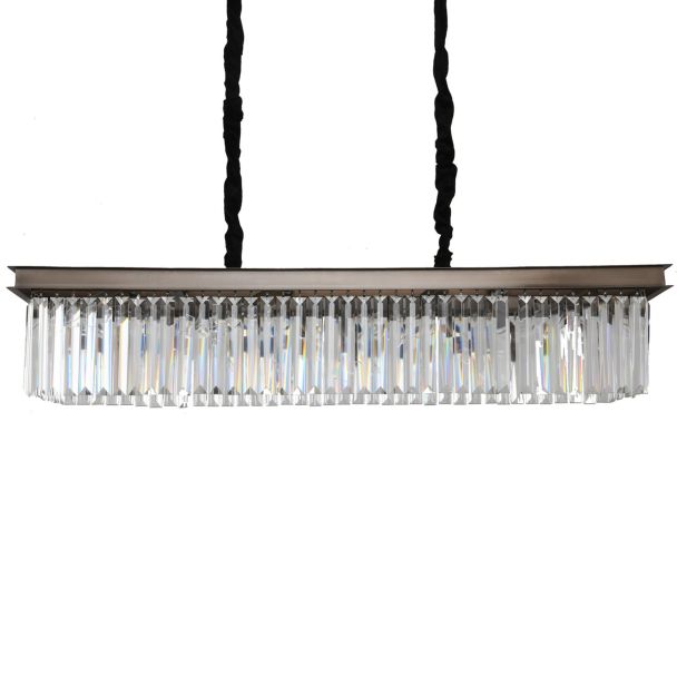 Step into Design MP0097A Lampa wisząca SPARKLE SINGLE antracyt szczotkowany 100 cm