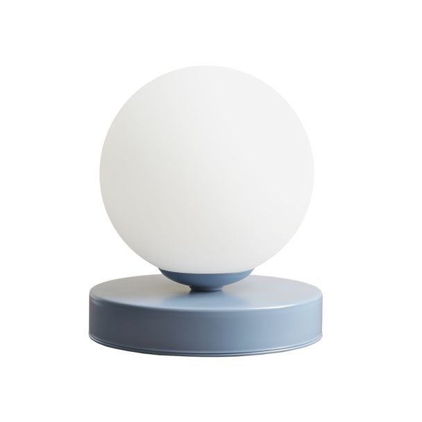 ALDEX 1076B16_S LAMPKA BIURKOWA BALL DUSTY BLUE S