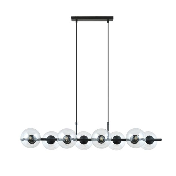 EMIBIG 1206/8 LAMPA WISZĄCA RORY 8 TRANSPARENT