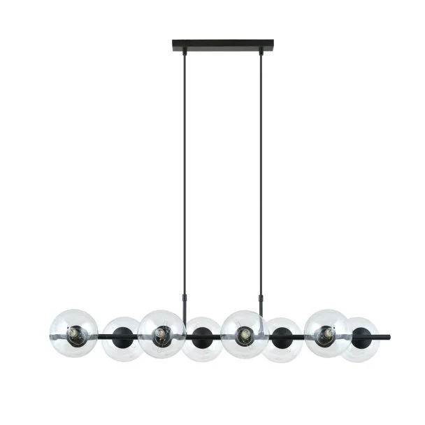 EMIBIG 1206/8 LAMPA WISZĄCA RORY 8 TRANSPARENT