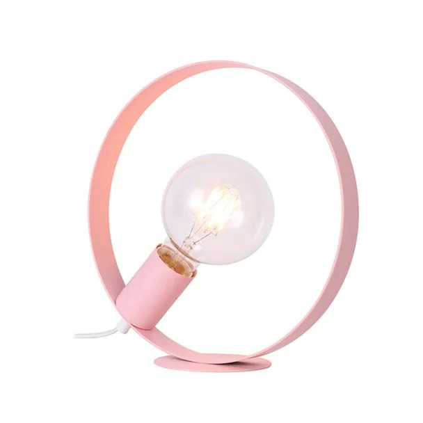 CANDELLUX 50501200 LAMPA STOŁOWA NEXO 1 RÓŻOWY