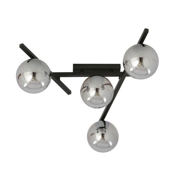 EMIBIG 1104/4 LAMPA SUFITOWA SMART 4 BLACK/GRAFIT