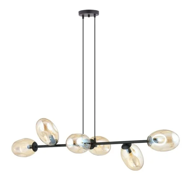 EMIBIG 1264/6 LAMPA SUFITOWA PANDORA 6 BL MIODOWY