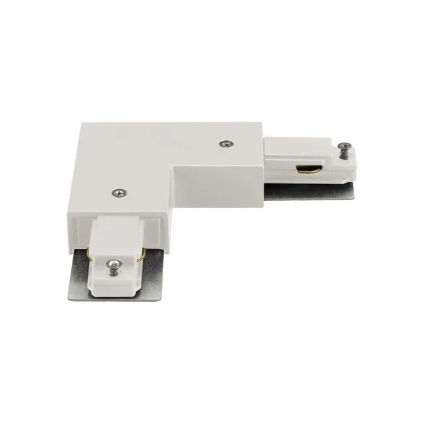 IDEUS 4110 CONNECTOR PS230V L WHITE Łącznik do szynoprzewodów