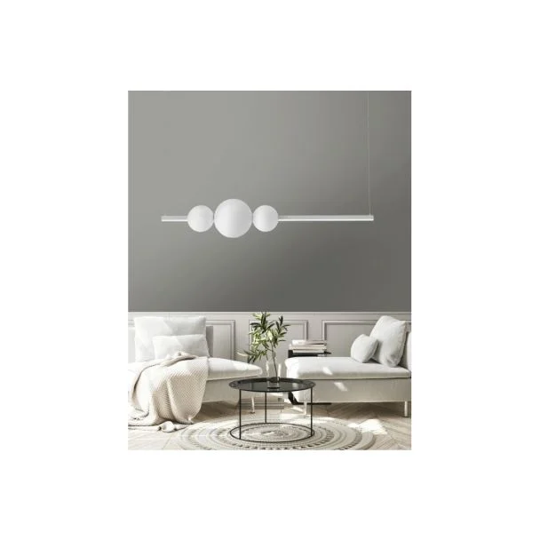 AZZARDO AZ4426 SANDRA 3 WH DECORATIVE PENDANT WHITE