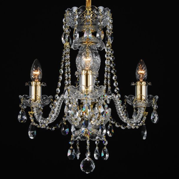 ECRYSTAL ZYR-03 Crystal-AG (gold tubes)