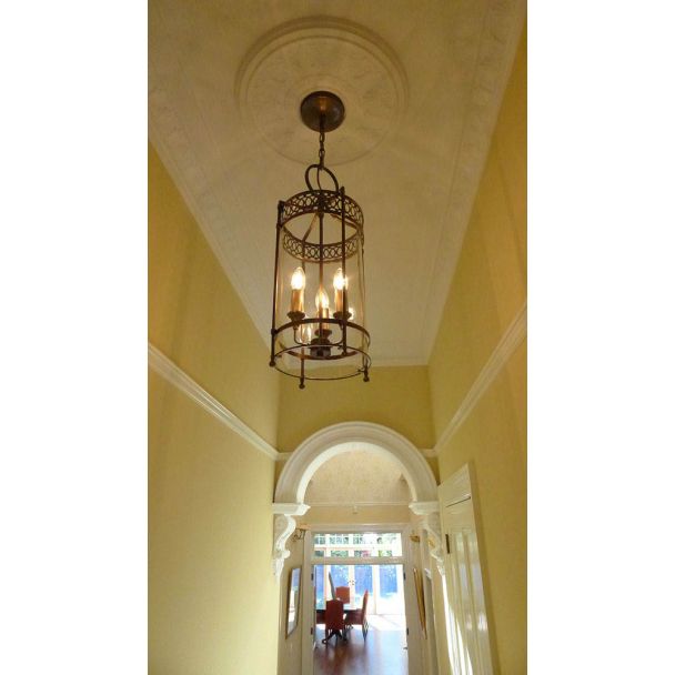 ELSTEAD GUILDHALL GH/P DB 3Lt Chain Lantern