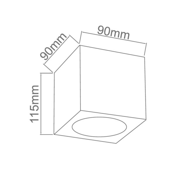 OPEN DESIGN OR81046 Cubo Nero