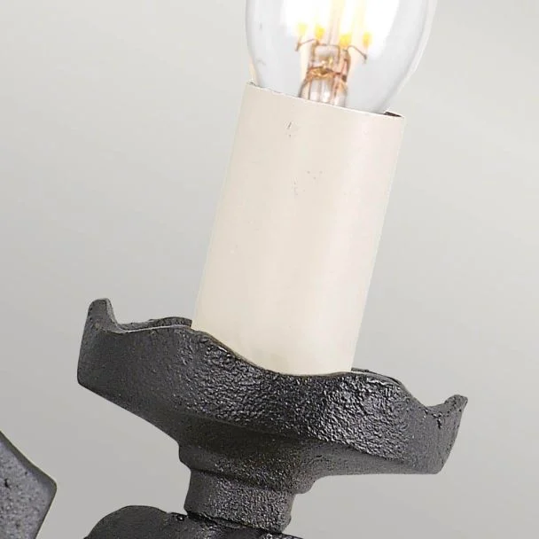 ELSTEAD RECTORY RY1B BLACK 1Lt Wall Light