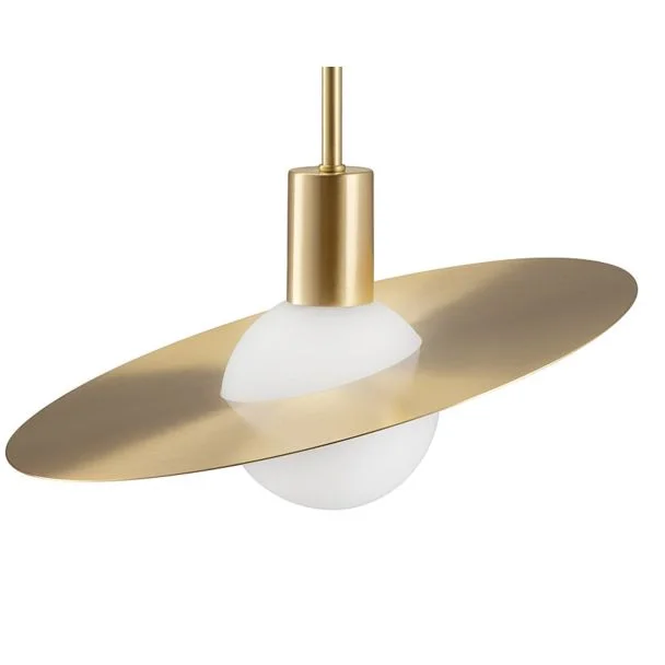 Step into Design ST-1737M Lampa wisząca JUPITER złota 30 cm