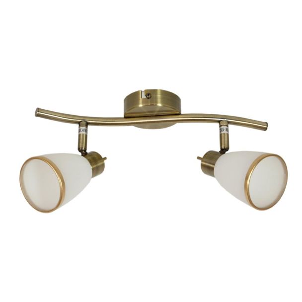CANDELLUX 92-70029 REGENT LISTWA 2X40W G9 PATYNA (BŻ)
