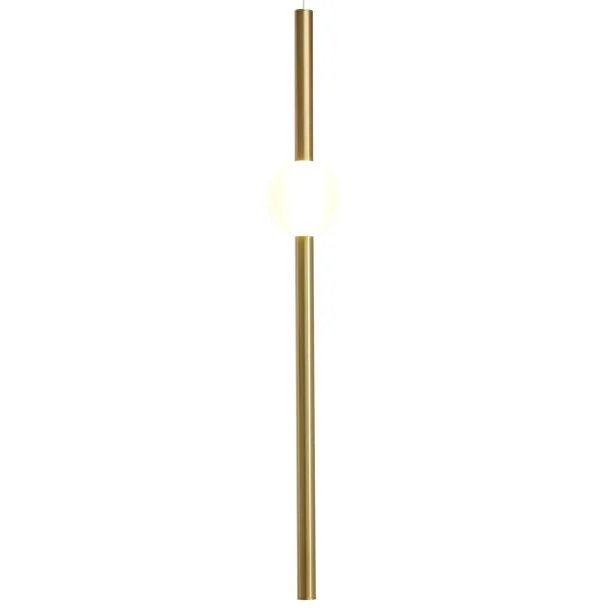 Step into design ST-1689L Lampa wisząca O-LINE LED 93 cm mosiądz