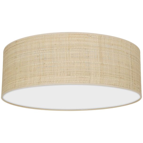 MILAGRO MLP7488 Lampa sufitowa MARSHALL WHITE / RATTAN 3xE27