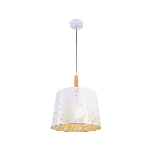 MAYTONI MOD029-PL-01-W Modern Lantern Pendant Lamp White