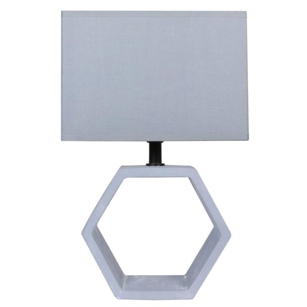 CANDELLUX 41-68552 VIDAL LAMPKA CERAMICZNA 1X40W E27 GRAFITOWY