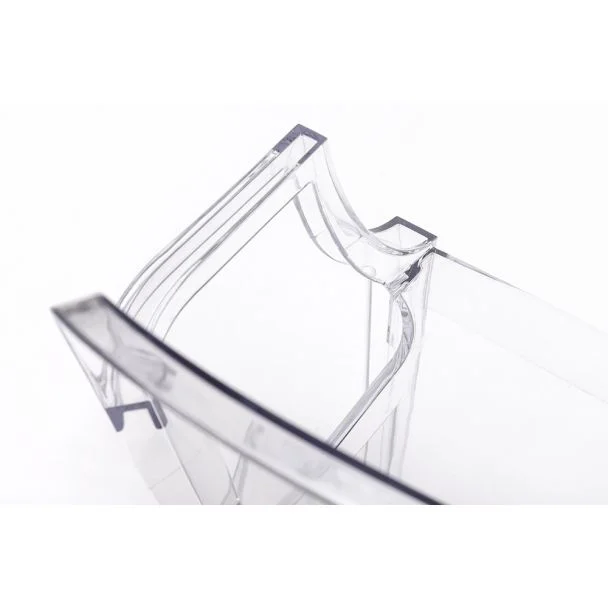 King Home 124-APC.CLEAR Krzesło LOUIS transparentne - poliwęglan