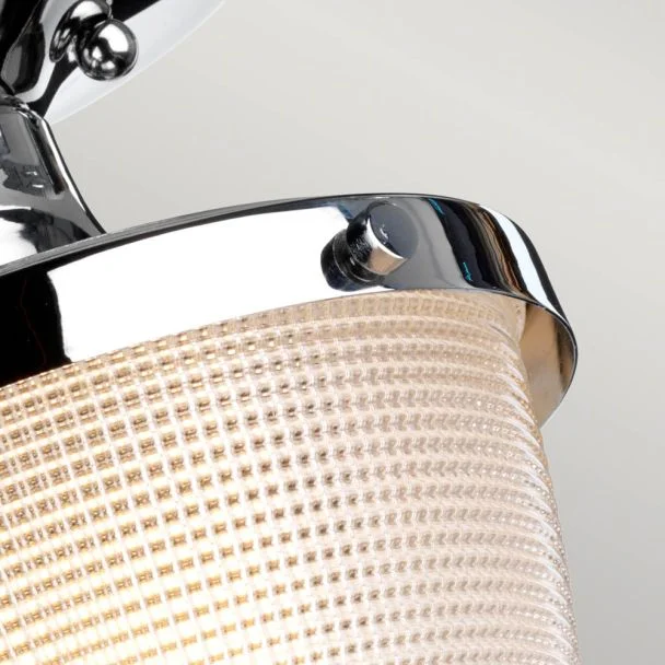 ELSTEAD Dublin QZ-DUBLIN-SF-PC 1 Light Semi-Flush Mount - Polished Chrome