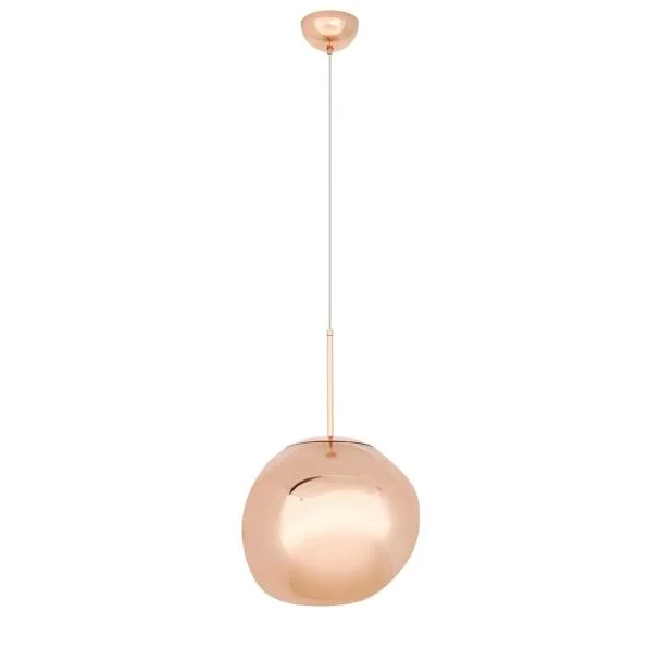 King Home MSE1501100424 Lampa wisząca FUSION 30 miedziana - akryl