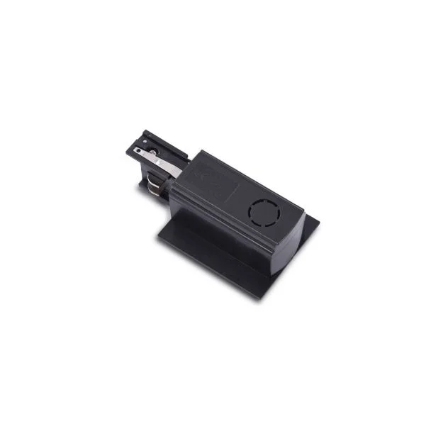 AZZARDO AZ4304 TRACK 3LINE END POWER RIGHT GIPS BK TECHNICAL TRACK BLACK zasilanie podtykowe 3-fazowy