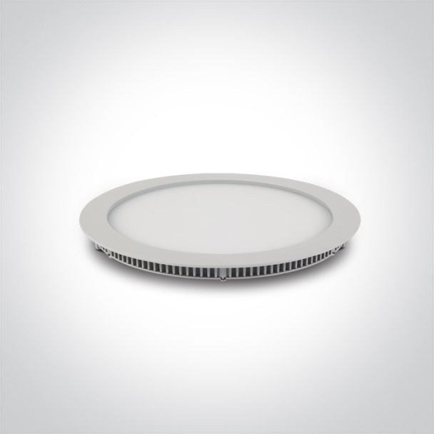 ONE LIGHT 10130FA/W/W Fokas 5 biały downlight LED IP40 3000K 30W
