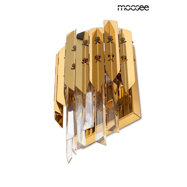 MOOSEE MSE010100365 MOOSEE lampa ścienna MAJESTIC złota
