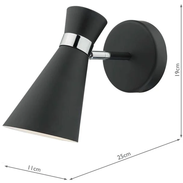DAR ASH0722 ASHWORTH 1LT WB BLACK POL CHR